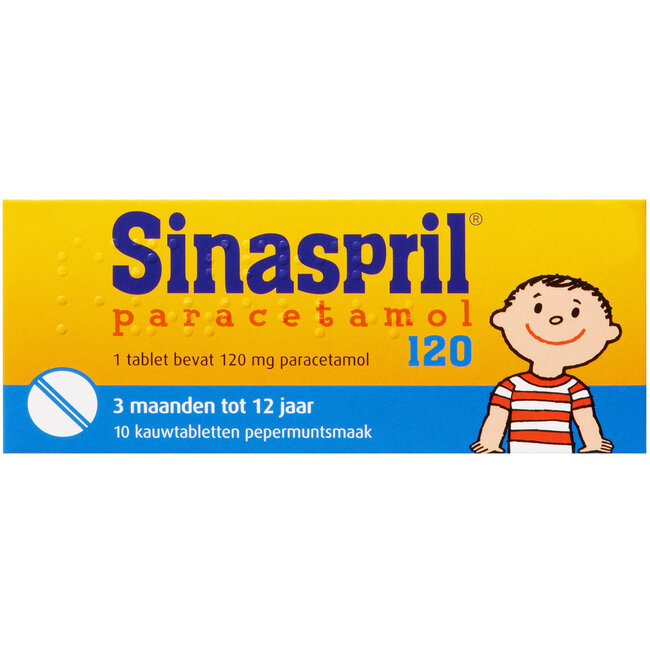 Paracetamol 120mg 10 Tabletten