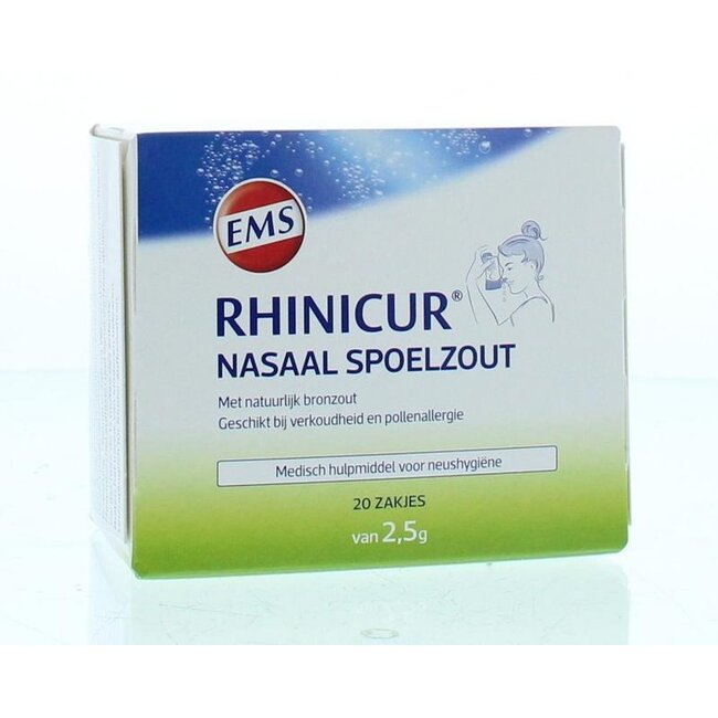 Neus spoelzout 2.5 gram 20 Stuks