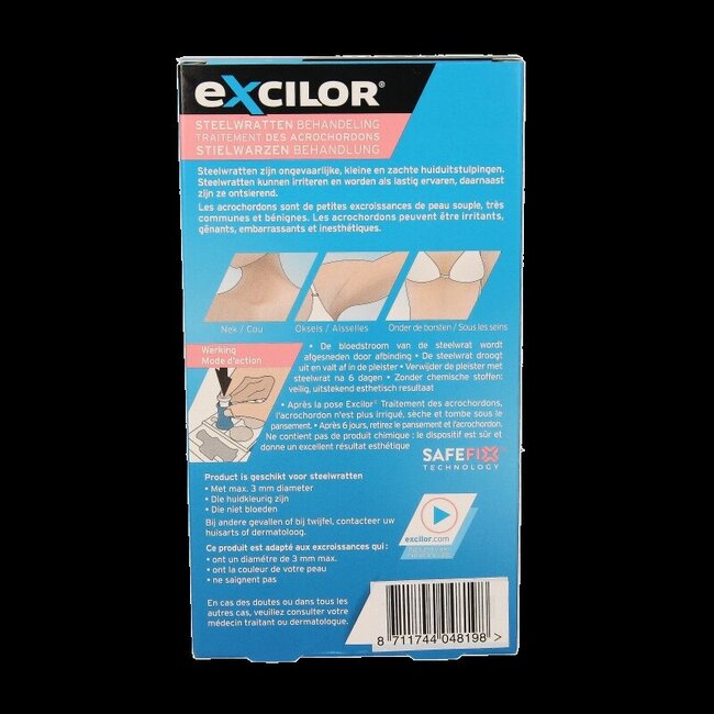 Excilor Acrochordons 3 Pièces