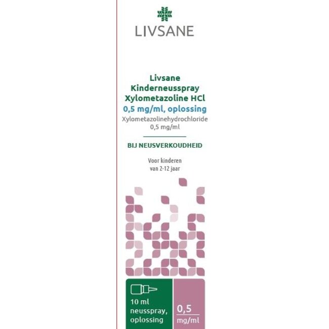 Livsane Neusspray kind 0.05% 10 Milliliter