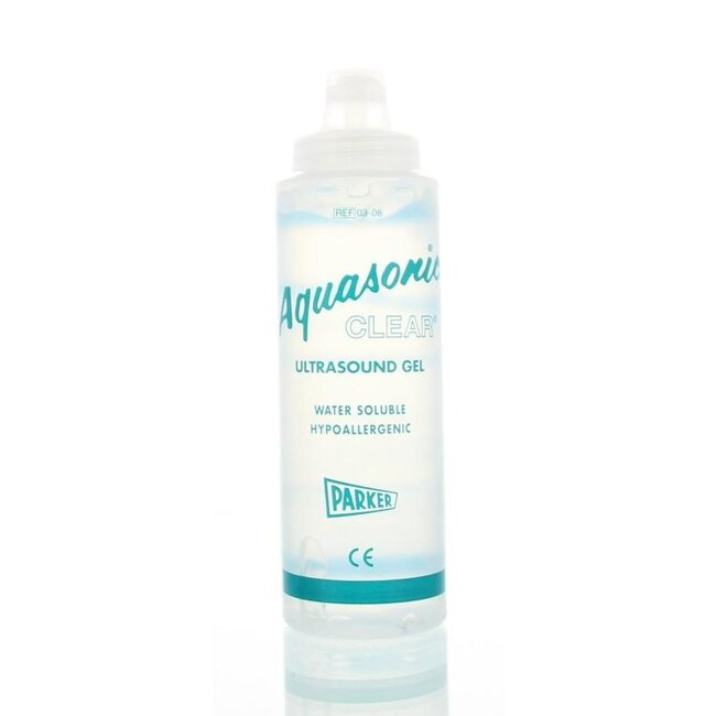 Parker Aquasonic clear ultrasound gel 250 Milliliter