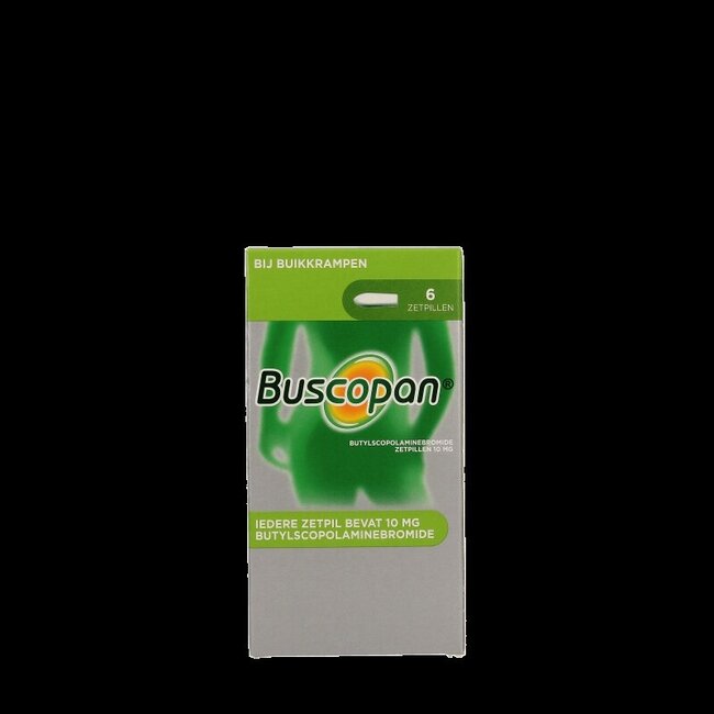 Buscopan 10mg  6 Zetpillen