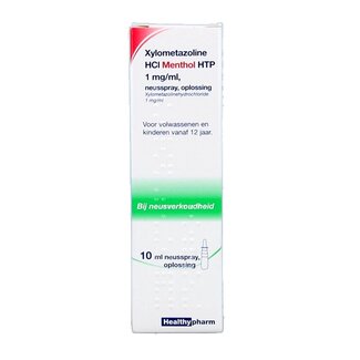Healthypharm Neusspray xylometazol menthol 10 Milliliter