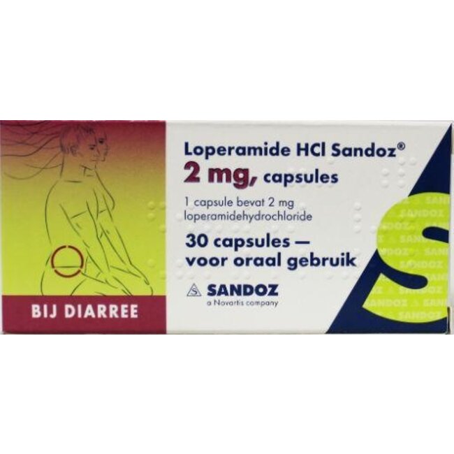 Loperamide 2mg 30 Capsules