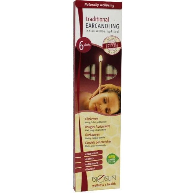 Biosun Oorkaarsen original 6 Stuks