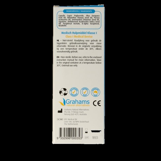 Huile pour l'Eczéma Grahams 100 ml