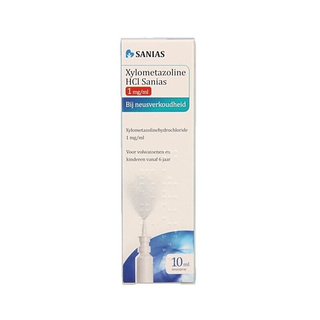 Xylometazoline HCI 1mg spray 10 Milliliter