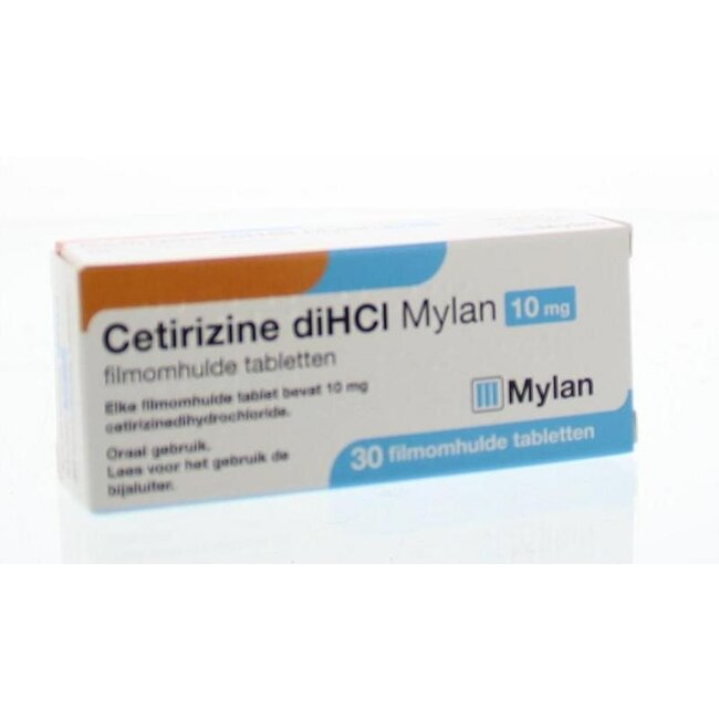 Cetirizine diHCl 10mg 30 Tabletten