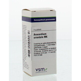 VSM VSM Anacardium orientale MK 4 Grammes