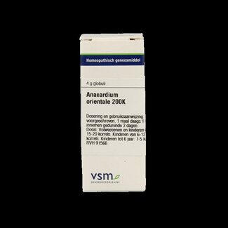 VSM VSM Anacardium orientale 200K 4 Gram