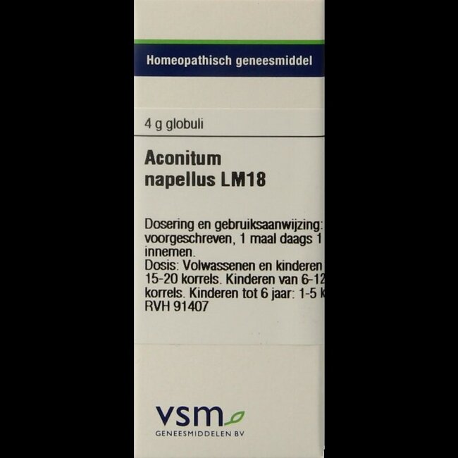 Aconitum napellus LM18 4 Gram