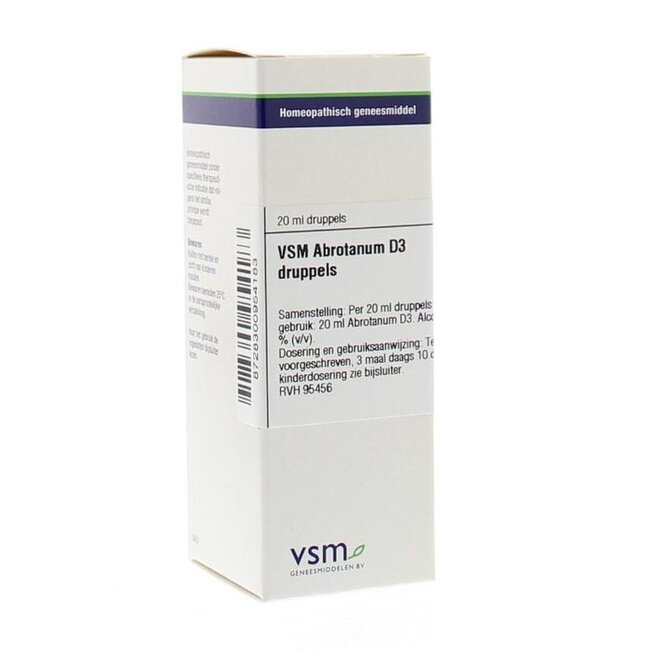 Abrotanum D3 20 Milliliter