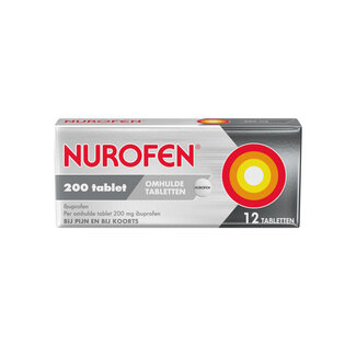 Nurofen Nurofen Ibuprofen 200mg omhulde tabletten 12 Tabletten