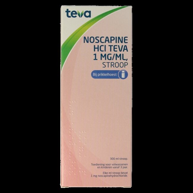 Noscapine siroop HCL 300 Milliliter