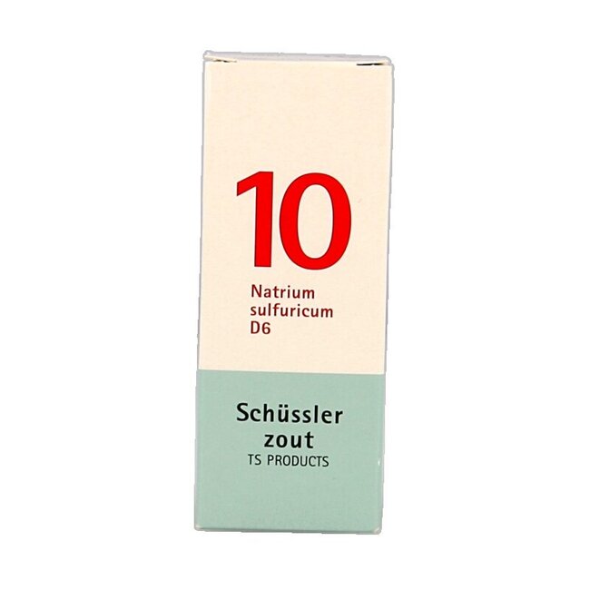 Natrium sulfuricum 10 D6 Schussler 100 Tabletten