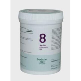 Pflüger Natrium chloratum 8 D6 Schussler 1000 Tabletten