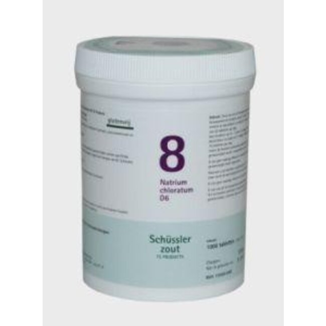 Natrium chloratum 8 D6 Schussler 1000 Tabletten