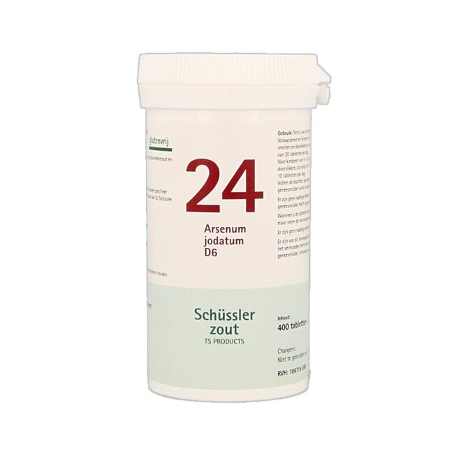 Arsenum jodatum 24 D6 Schussler 400 Tabletten