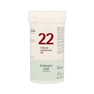 Pflüger Calcium carbonicum 22 D6 Schussler 400 Tabletten