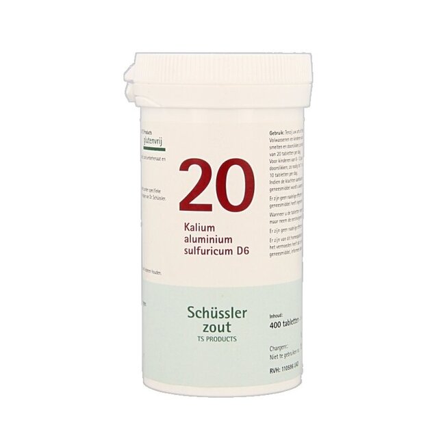 Kalium aluminium 20 D6 Schussler 400 Tabletten