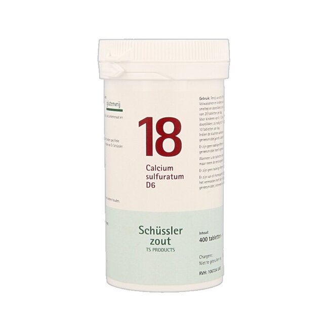 Calcium sulfuratum 18 D6 Schussler 400 Tabletten