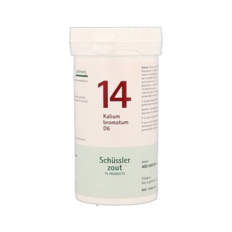 Pflüger Kalium bromatum 14 D6 Schussler 400 Tabletten