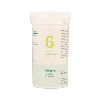 Pflüger Pflüger Kalium sulfuricum 6 D6 Schussler 400 Tabletten