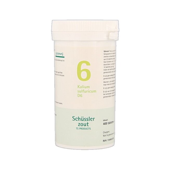 Pflüger Kalium sulfuricum 6 D6 Schussler 400 Tabletten