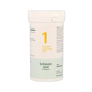 Pflüger Calcium fluoratum 1 D12 Schussler 400 Tabletten