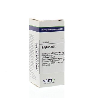 VSM Sulphur 200K 4 Gram