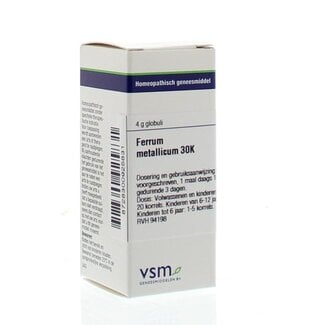 VSM Ferrum metallicum 30K 4 Gram