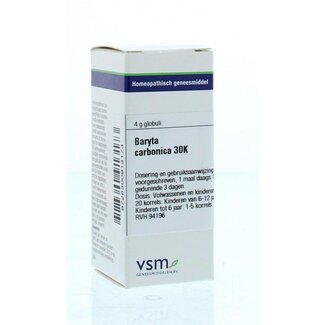 VSM VSM Baryta carbonica 30K 4 Gram