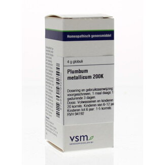 VSM VSM Plumbum metallicum 200K 4 g