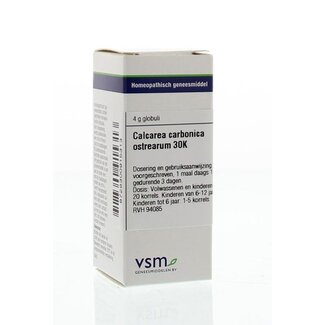 VSM Calcarea carbonica ostrearum 30K 4 Gram