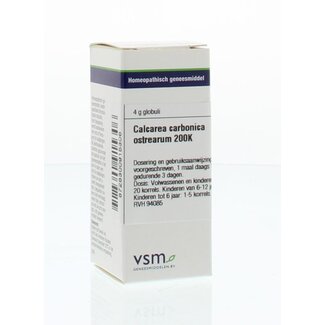 VSM Calcarea carbonica ostrearum 200K 4 Gram