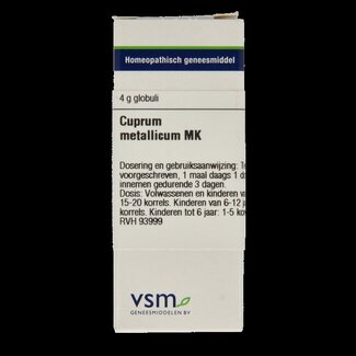 VSM VSM Cuprum metallicum MK 4 Gram