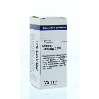 VSM Calcarea sulphurica 200K 4 Gram