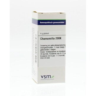 VSM VSM Chamomilla 200K 4 Gram