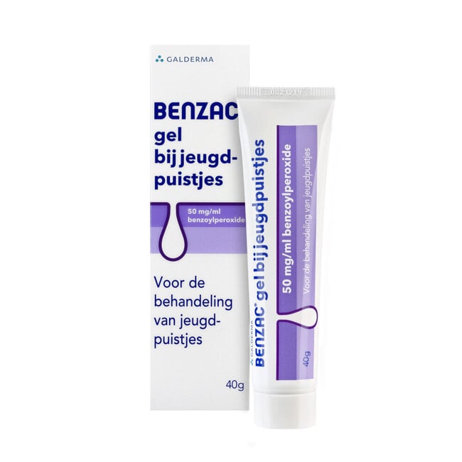 Gel 50mg/ml benzoylperoxide 40 Gram
