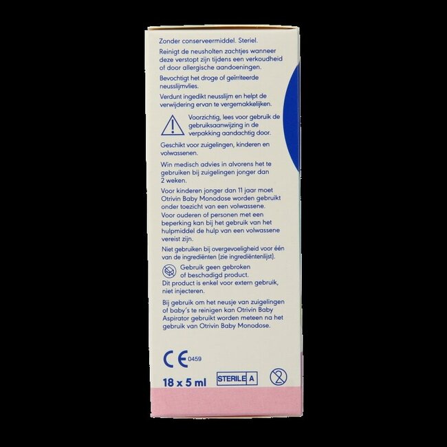Otrivin Baby monodose 5 ml 18 Ampullen