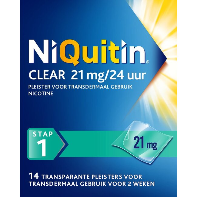 Stap 1 21mg 14 Stuks