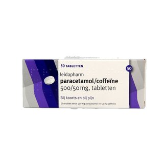 Leidapharm Leidapharm Paracétamol/Caféine CP 550 50 Comprimés