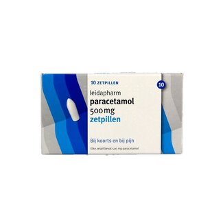 Leidapharm Leidapharm Paracetamol 500mg 10 Zetpillen