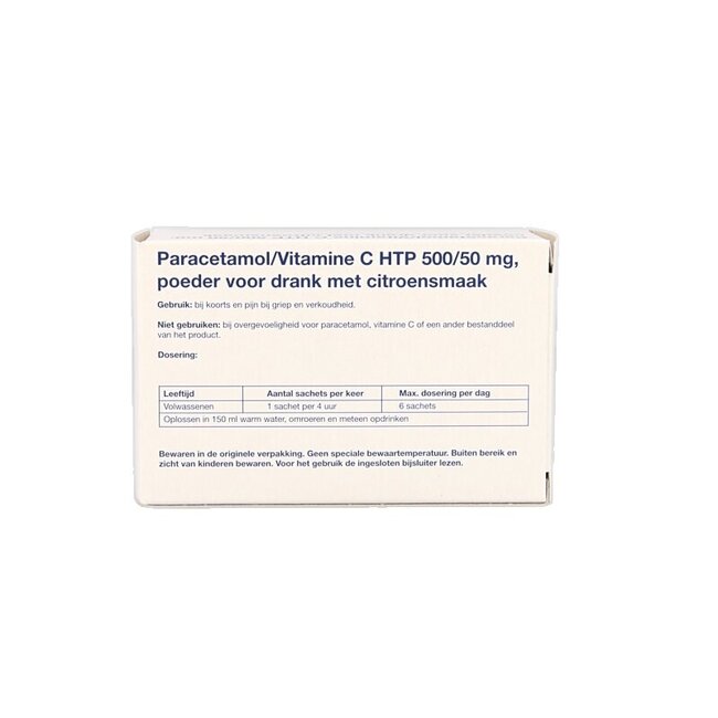 Healthypharm Paracétamol & Vitamine C 10 sachets