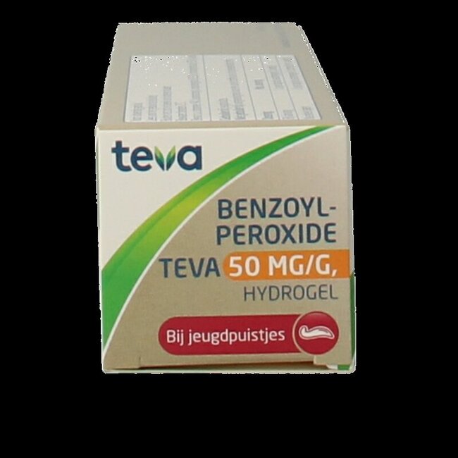 Teva Peroxyde de benzoyle 50 mg/g 5 % 100 g