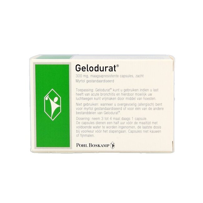 Gelodurat Myrtol forte 300mg 50 Capsules