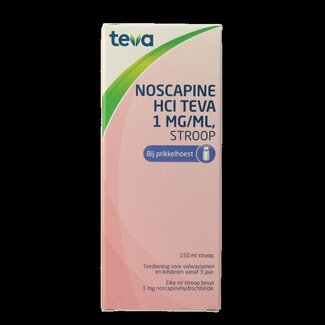 Teva Noscapine siroop HCL 150 Milliliter