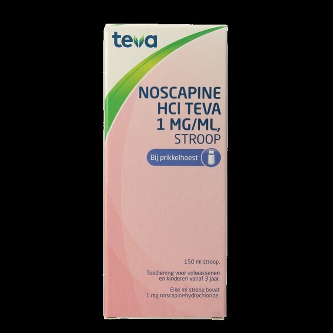 Noscapine siroop HCL 150 Milliliter