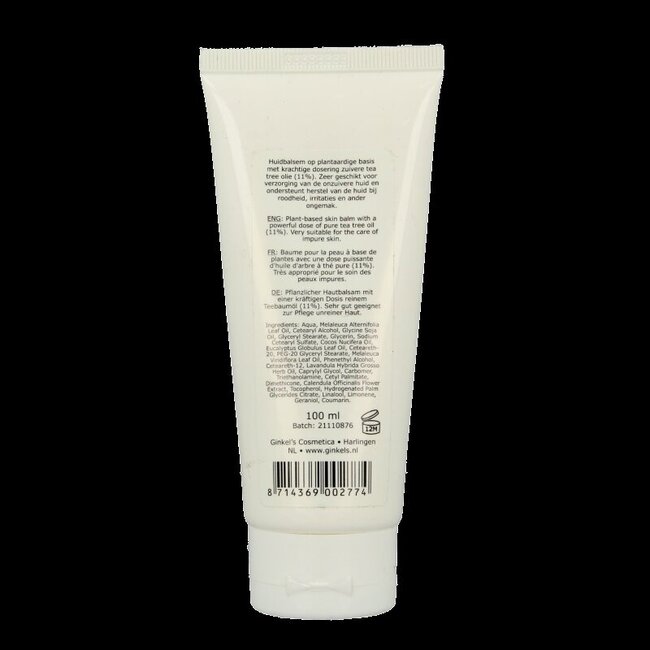 Ginkel's Tea tree balm strong 100 Milliliter