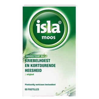 Isla Isla Moos keelpastille 60 Pastilles